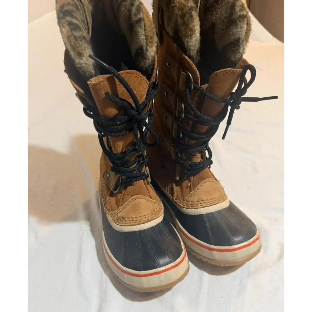 Sorel Womens Joan Of Artic Winter Snow Boots Size 6‎
